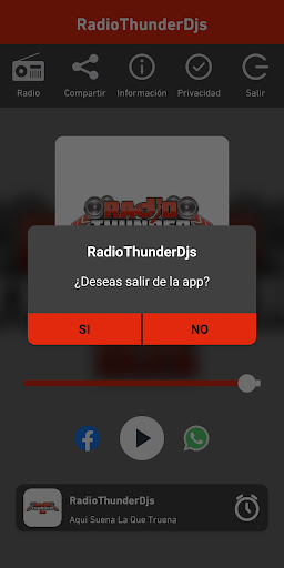 RadioThunderDjs Screen 3