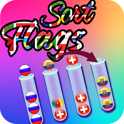 Icon image Puzz Challenge: Flags Sorting!