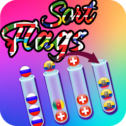 Flags Sorting Puzzle- Sort It! Mod Apk