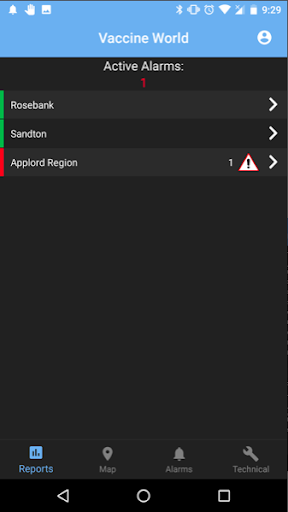 Android application Beyond ColdCloud screenshort
