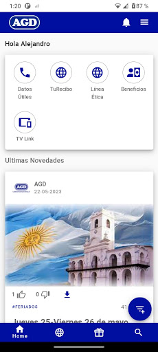 Android application YoAGD screenshort