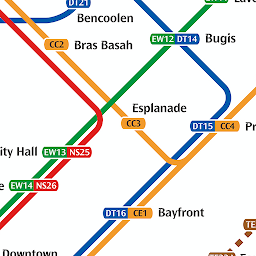 Icon image Singapore Metro Map MRT & LRT