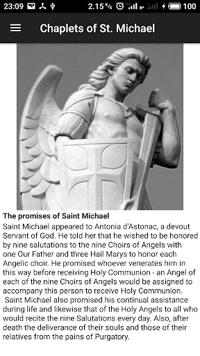 Chaplet of St. Michael Screen 3