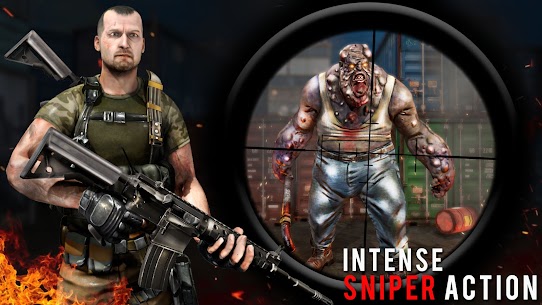 Real Zombie Survival MOD APK (GOD MODE/DUMB ENEMY/NO ADS) 2