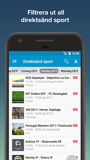 TV24.se - Svensk TV-tablå Screen 3
