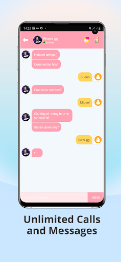 Rivers gg video Call and Chat Screen 2