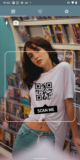 Android application QR Code Scanner screenshort