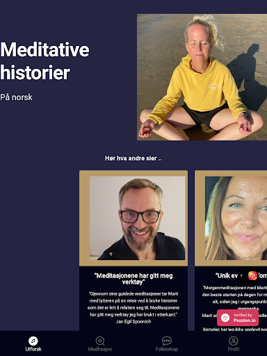 Meditasjoner på norsk Screen 3