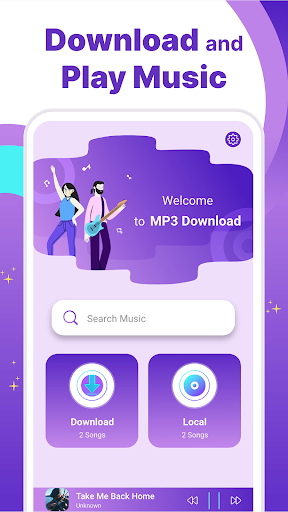 Android application Download Music Mp3 screenshort
