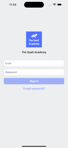 Android application The SaaS Academy screenshort