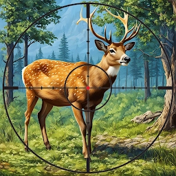 「Wild Deer Hunt Hunting Games」圖示圖片