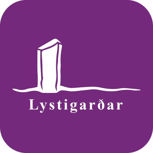 Lystigarðar logo