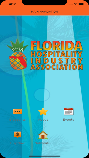Android application Florida HIA screenshort