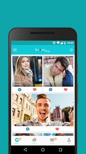 Android application Europe Mingle: Singles Dating screenshort