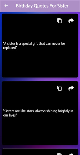 Birthday Quotes For Sister Screen 2