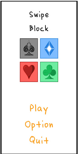 Android application Swipe Block screenshort