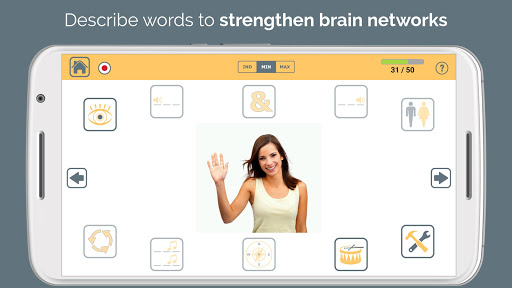 Screenshot of Naming Therapy