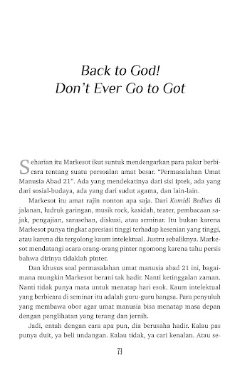 Markesot Bertutur Ainun Nadjib Screenshot