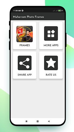 Android application Muharram Photo Frames 2023 screenshort