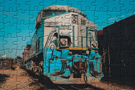 Jigsaw Puzzle Trains