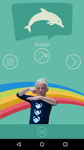 Android application Sign Language: ASL Kids screenshort