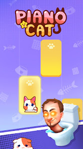 Piano Cat: Music Tile 1.2 APK + Мод (Unlimited money) за Android