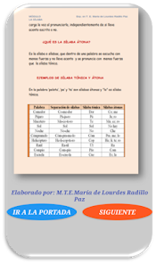 Captura de Pantalla 4 SÍLABA TÓNICA Y ÁTONA EJEMPLOS android