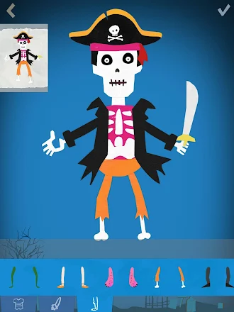 Game screenshot Хэллоуин бумаги человек игры mod apk