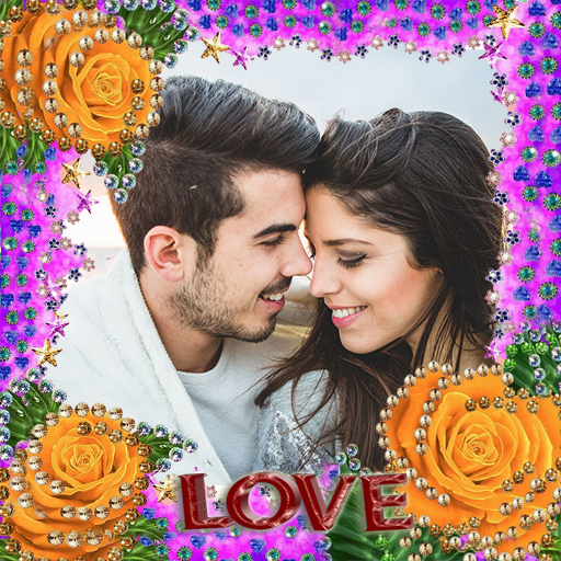 Lovely Flower Photo Frame logo