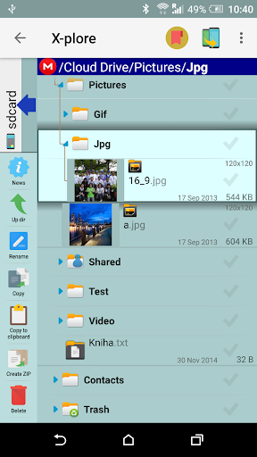 X-plore File Manager Screenshot 8