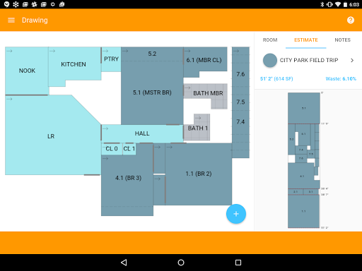 Screenshot of Measure Mobile