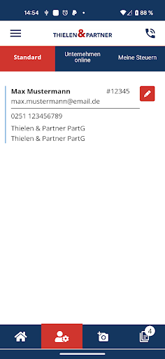 Thielen Steuerberater Screen 2