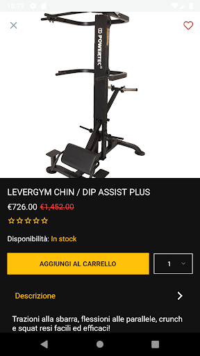 Powertec Fitness Italia Screen 3