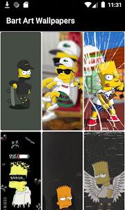 Bart Art Wallpaper 4K & HD