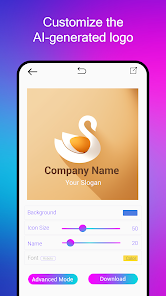 Logo maker AI Logo generator Mod apk