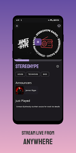 Android application Radio Metro Aus screenshort
