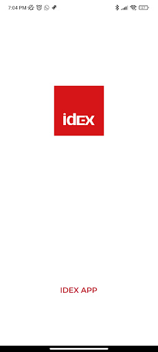 Android application Portal Clientes IDEX screenshort