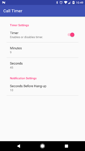 Call Timer Screenshot 4 - AppWisp.com