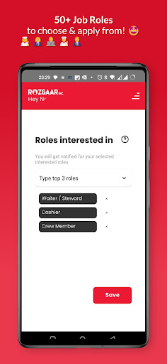 Rozgaar Inc. Screen 2