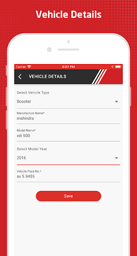 GoFood (PNG) Driver App Screen 3