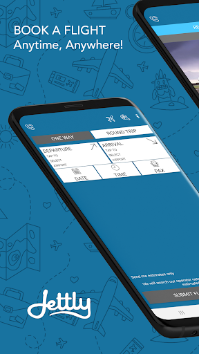 Android application Jettly: Private Jet Charter screenshort