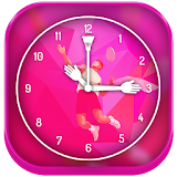 Badminton Clock Live Wallpaper icon