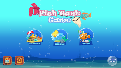 Android application Fish Tank Game screenshort