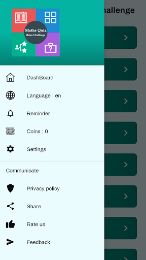 Android application Maths Quiz: Brain Challenge screenshort