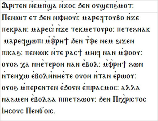 Coptic Books Screen 2