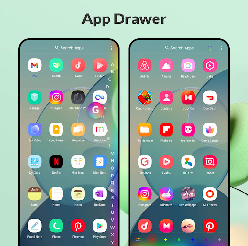 Screenshot of Color Launcher, cool themes