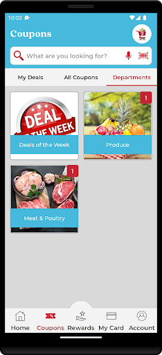 Tonys Fresh Market Screen 2