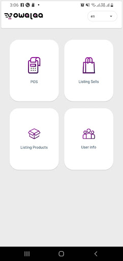 Vowalaa POS Screen 2