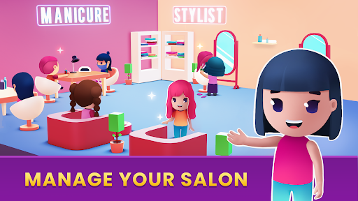 Idle Beauty Salon Tycoon 2.7.4 screenshots 1