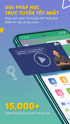 Android application Kiến Guru: Học Online Đạt 9+ screenshort
